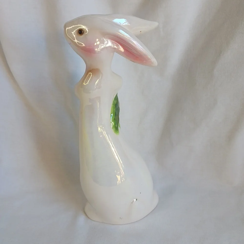 Department 56 Rabbit Easter Iridescent Candle Holder